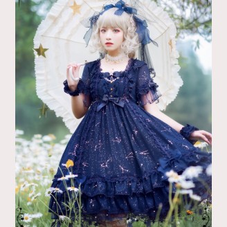 Code Word Of Constellations Classic Lolita dress OP by Shimotsuki Sakuya (SKY01)